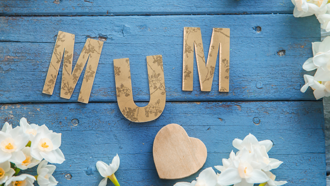 Picture of Mum cut out letters